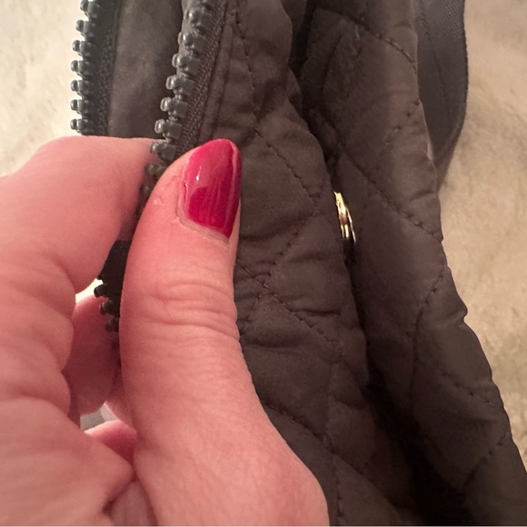 MZ Wallace Gray Quilted Women's Bag - Picture 4 of 11